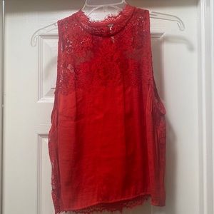 Free people lace tank